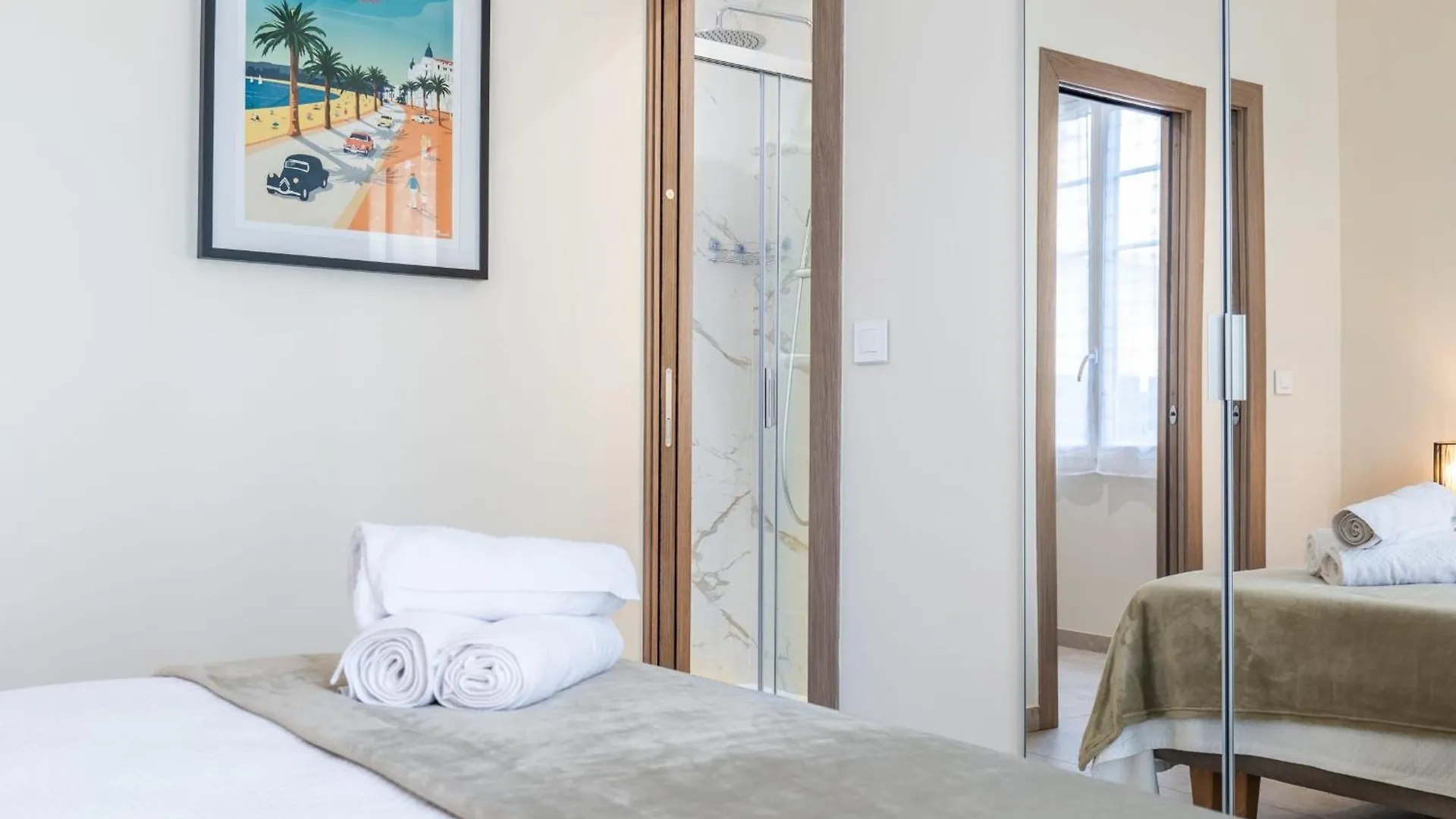 Garden-Level Apartment 10-Min On Foot To City Center Cannes 0*,